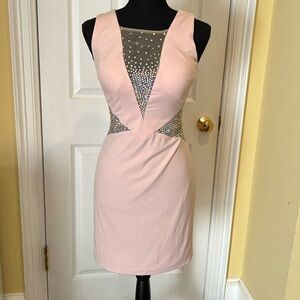 Jovani pink dress size 4